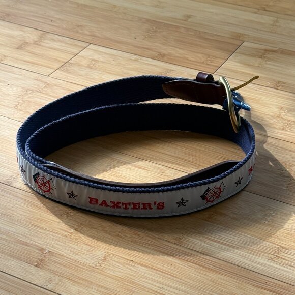 Baxter's Iconic Hyannis Waterfront Restaurant YRI Belt Size 38 NWT - Picture 4 of 7